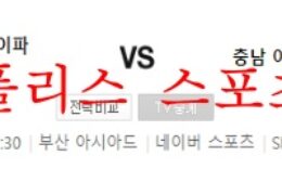 5월9일 K리그2 부산 아산 분석 먹튀폴리스 0 (0)
