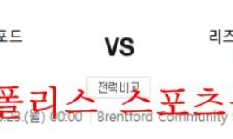 5월23일 프리미어리그 브렌트포드 리즈유나이티드 분석 먹튀폴리스 0 (0)