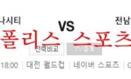 6월4일 K리그2 대전하나시티즌 전남드래곤즈 분석 먹튀폴리스 0 (0)