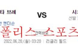 6월20일 MLB 시카고컵스 애틀랜타 해외 프로야구 분석 먹튀폴리스 0 (0)