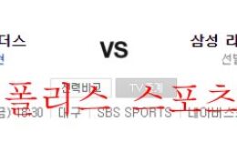 7월8일 KBO 삼성라이온즈 SSG랜더스 국내야구 분석 먹튀폴리스 0 (0)