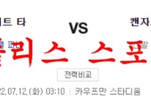 7월12일 MLB 캔자스시티 로열스 디트로이트 타이거즈 분석 먹튀폴리스