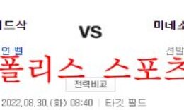 8월30일 MLB 미네소타 트윈스 보스턴 레드삭스 분석 먹튀폴리스 0 (0)