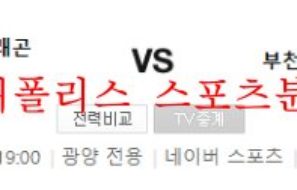 8월8일 K리그2 전남 드래곤즈 부천FC 국내 축구분석 먹튀폴리스