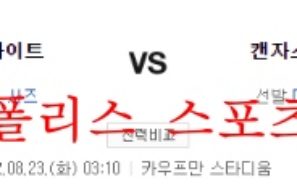 8월23일 MLB 캔자스시티 로열스 시카고 화이트삭스 분석 먹튀폴리스