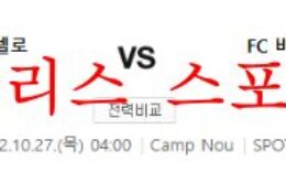 10월27일 UEFA챔피언스리그 FC바르셀로나 FC바이에른뮌헨 분석 먹튀폴리스 0 (0)