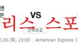 10월29일 프리미어리그 브라이튼FC 첼시FC 축구분석 먹튀폴리스 0 (0)