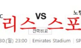 10월30일 프리미어리그 아스널FC 노팅엄 포레스트FC 분석 먹튀폴리스 0 (0)