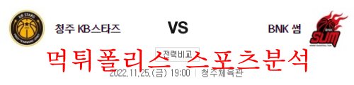 kb스타즈bnk썸