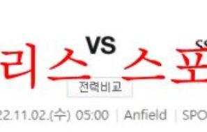 11월2일 UEFA챔피언스리그 리버풀FC SSC나폴리 분석 먹튀폴리스