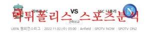 11월2일 UEFA챔피언스리그 리버풀FC SSC나폴리 분석 먹튀폴리스<span class="rmp-archive-results-widget rmp-archive-results-widget--not-rated"><i class=" rmp-icon rmp-icon--ratings rmp-icon--star "></i><i class=" rmp-icon rmp-icon--ratings rmp-icon--star "></i><i class=" rmp-icon rmp-icon--ratings rmp-icon--star "></i><i class=" rmp-icon rmp-icon--ratings rmp-icon--star "></i><i class=" rmp-icon rmp-icon--ratings rmp-icon--star "></i> <span>0 (0)</span></span>