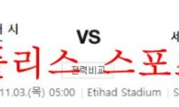 11월3일 UEFA챔피언스리그 맨체스터시티FC 세비야FC 분석 먹튀폴리스 0 (0)