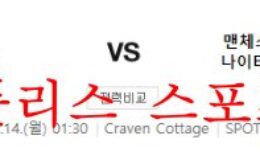 11월14일 프리미어리그 풀럼FC 맨체스터 유나이티드FC 분석 먹튀폴리스 0 (0)