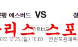 12월25일 WKBL 신한은행 에스버드 KB스타즈 농구분석 먹튀폴리스 0 (0)