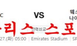 12월27일 프리미어리그 아스날FC 웨스트햄 유나이티드FC 분석 먹튀폴리스 0 (0)