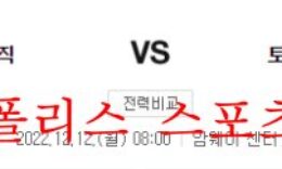 12월12일 NBA 올랜도 매직 토론토 랩터스 느바 분석 먹튀폴리스 0 (0)