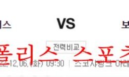 12월6일 NBA 토론토 랩터스 보스턴 셀틱스 농구 분석 먹튀폴리스 0 (0)