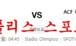 1월16일 세리에A AS 로마 ACF 피오렌티나 해외축구 분석 먹튀폴리스 0 (0)