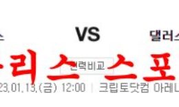 1월13일 NBA LA 레이커스 댈러스 매버릭스 미국농구 분석 먹튀폴리스 0 (0)