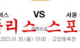 1월30일 KBL 고양캐롯점퍼스 서울 삼성 썬더스 국농 분석 먹튀폴리스 0 (0)