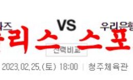 2월25일 WKBL 청주 KB스타즈 우리은행 우리WON 여자농구 분석 먹튀폴리스 0 (0)