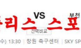 3월1일 K리그2 경남 FC 부천 FC 1995 국내 프로축구 프리뷰 먹튀폴리스 0 (0)