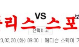 2월28일 NBA 뉴욕 닉스 보스턴 셀틱스 해외프로농구 분석 먹튀폴리스 0 (0)