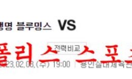 2월8일 WKBL 삼성생명 블루밍스 BNK 썸 국내 여자농구 분석 먹튀폴리스 0 (0)