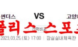 3월25일 KBL 서울삼성 썬더스 고양데이원 점퍼스 농구분석 먹튀폴리스 0 (0)