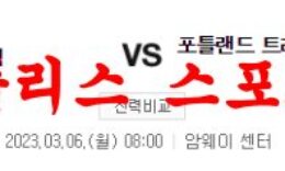3월6일 NBA 올랜도 매직 포틀랜드 트레일블레이저스 해외농구 분석 먹튀폴리스 0 (0)