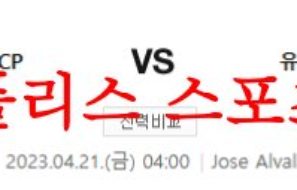 4월21일 UEFA유로파리그 스포르팅CP 유벤투스FC 해축분석 먹튀폴리스