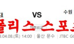 4월8일 K리그 울산현대 수원삼성 블루윙즈 국내축구 분석 먹튀폴리스 0 (0)