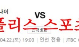 4월22일 K리그 인천유나이티드FC 수원FC 국내축구 분석 먹튀폴리스 0 (0)