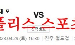 4월29일 K리그 전북 현대모터스 축구단 강원FC 국내축구 분석 먹튀폴리스 0 (0)