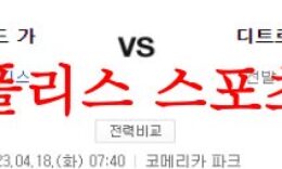 4월18일 MLB 디트로이트 타이거즈 클리블랜드 가디언스 분석 먹튀폴리스 0 (0)