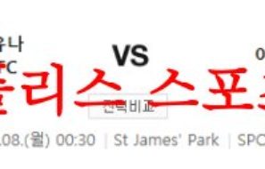 5월8일 프리미어리그 뉴캐슬 유나이티드FC 아스날FC 해축 분석 먹튀폴리스