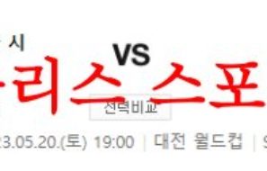 5월20일 K리그 대전하나시티즌 대구FC 국내 프로축구 분석 먹튀폴리스