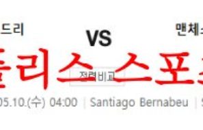 5월10일 UEFA챔피언스리그 레알 마드리드 맨체스터 시티FC 분석 먹튀폴리스