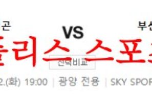 5월2일 K리그2 전남 드래곤즈 부산 아이파크 국내축구 프리뷰 먹튀폴리스