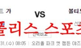 5월31일 MLB 볼티모어 오리올스 클리블랜드 가디언스 분석 먹튀폴리스 0 (0)