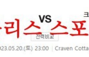 5월20일 프리미어리그 풀럼FC 크리스탈 팰리스FC 해외축구 예상분석 먹튀폴리스