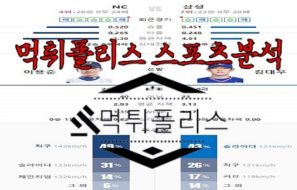 6월7일 KBO NC 다이노스 삼성 라이온즈 한국야구 분석