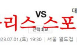 7월1일 K리그 FC서울 대전 하나시티즌 경기 승무패 프리뷰 예상분석 먹튀폴리스 0 (0)