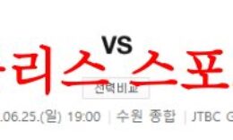 6월25일 K리그 수원FC 강원FC 국내축구 구단 근황 프리뷰 및 예상분석 먹튀폴리스 0 (0)
