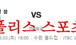 6월3일 K리그 수원삼성 블루윙즈 수원FC 국내프로축구 수원더비 분석 먹튀폴리스 0 (0)