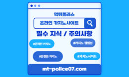 온라인 카지노사이트에 대한 필수 지식과 주의사항 4.9 (114)