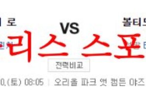 6월10일 MLB 볼티모어 오리올스 캔자스시티 로열스 믈브분석 먹튀폴리스