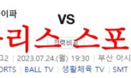 7월24일 K리그2 부산 아이파크 FC안양 국내 프로축구 예상 시나리오 먹튀폴리스 0 (0)