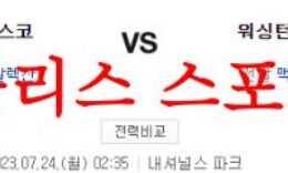 7월24일 MLB 워싱턴 내셔널스 샌프란시스코 자이언츠 메이저리그 분석 먹튀폴리스 0 (0)