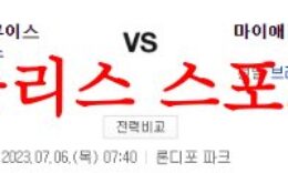 7월6일 MLB 마이애미 말린스 세인트루이스 카디널스 전날 경기분석 먹튀폴리스 0 (0)